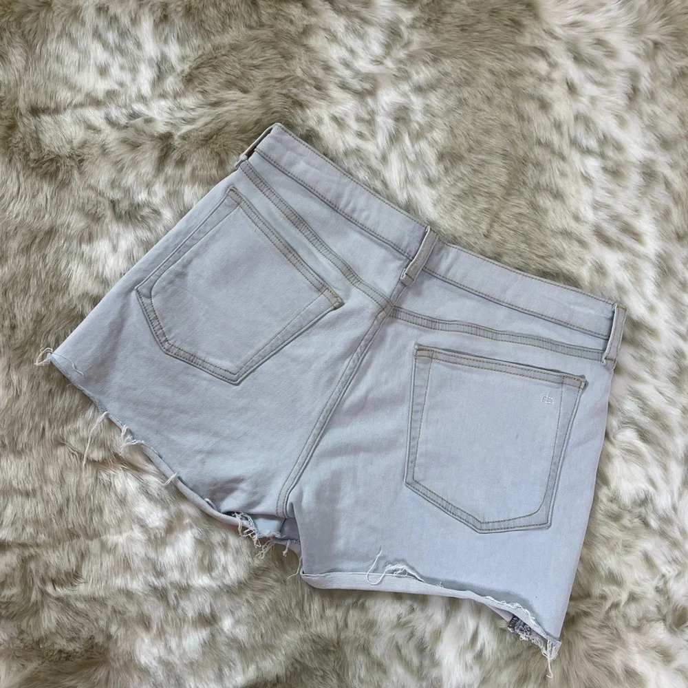 Rag & Bone Dre Loopback Denim Low-Rise Short - Picture 4 of 6